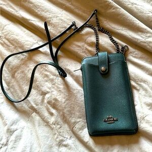 Coach crossbody phone bag